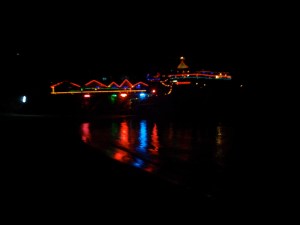 Bar @ the end of the beach, next to the party in the sky!